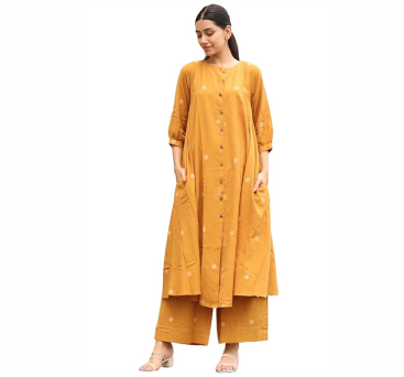 Anarkali style A-line Kurta Palazzo